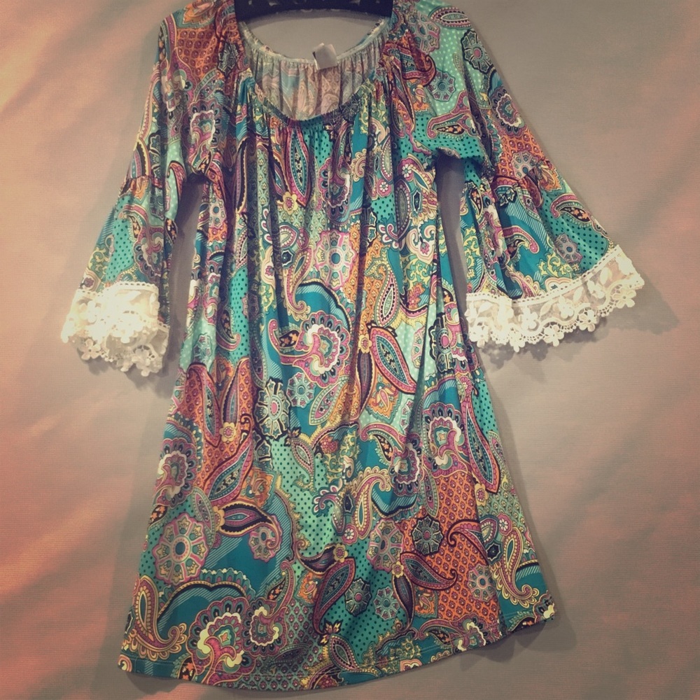 Multi colored dress